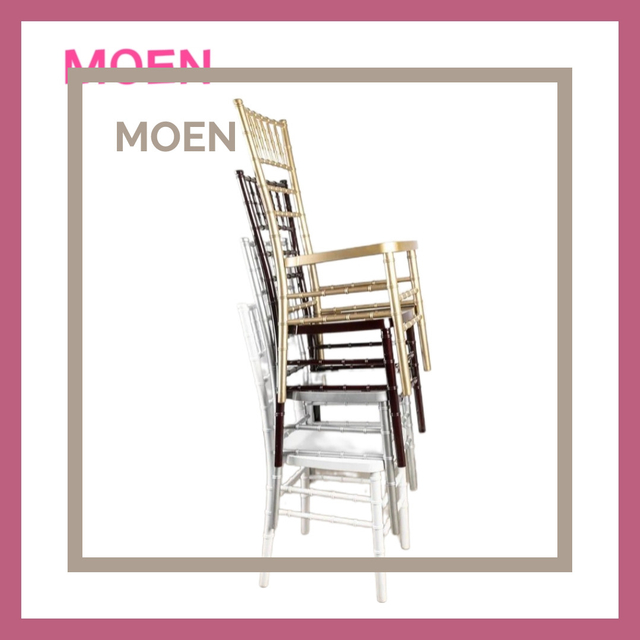 Factory Direct Sales Metal Frame PU Wedding Chair Ceremonial Chair