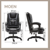 Manager Modern Swivel Chair Executive Leather Office Chair for Company