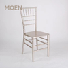 Outdoor PP Resin Waterproof White Plastic Royal Napoleon Chair for Wedding Events Plastic Stacking Chair