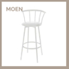 Hot Selling Modern Metal Counter Velvet Bar Stool Dining Chair