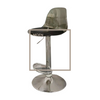 Industrial Vintage Adjustable Height Bar Stool with Footrest