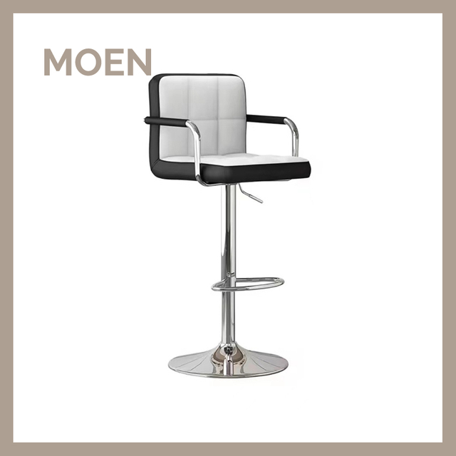 Wholesale New Design High Quality Black Bar Stool Arm Rest with Back