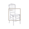 Hotel Party Plastic Resin Crystal Transparent Acrylic Dining Chair Wedding Chair