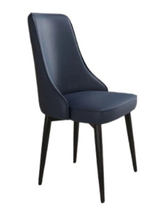 Factory Wholesale Simple Nordic Home Modern Backrest Minimalist Dining Chair