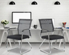  Factory Wholesale Home Furniture Mesh Office Chair Without Wheels Conference Chairs